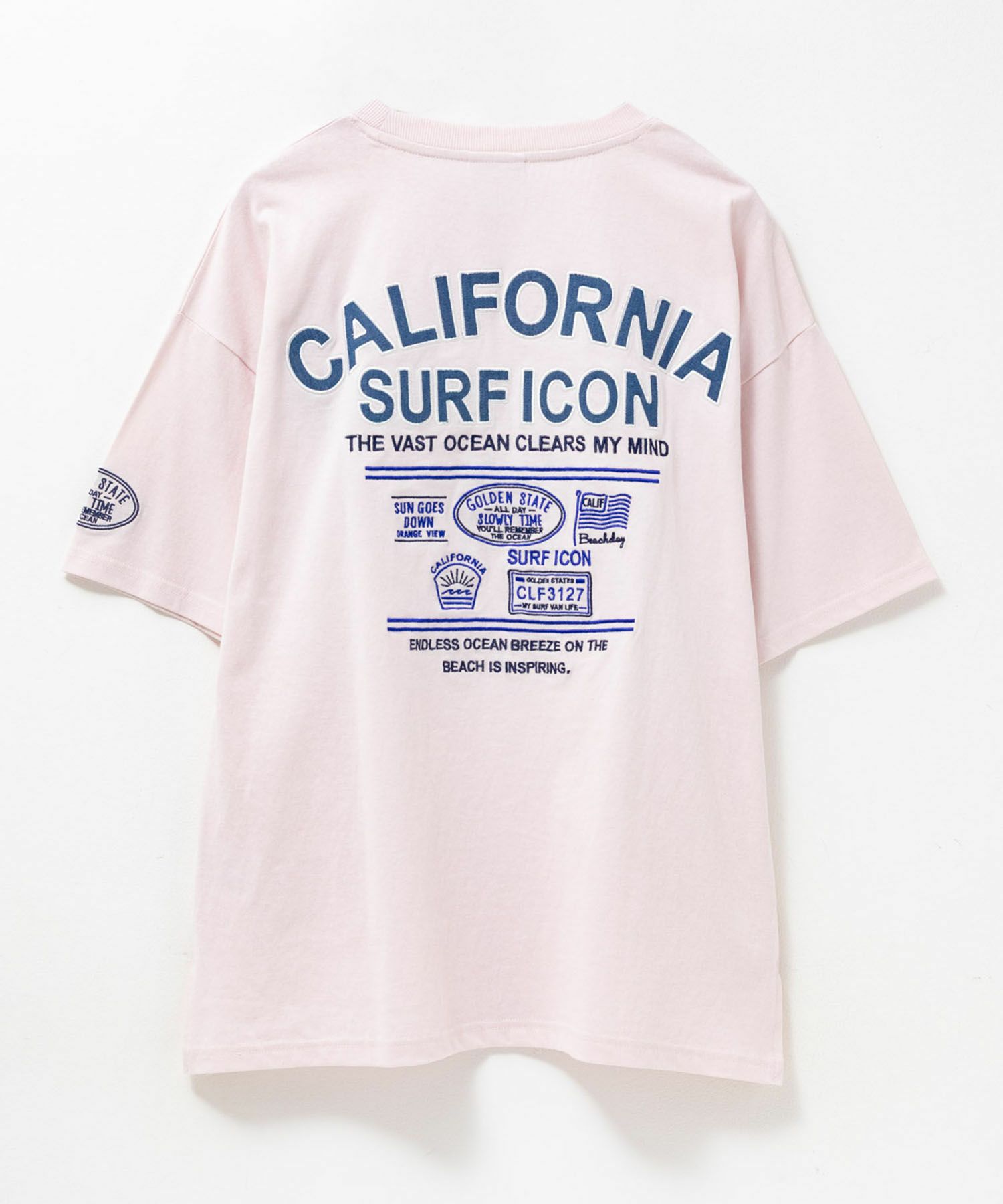 UNDERWRAPS デニム貼り付けスリットビッグTシャツ レディース メール便 対応商品商品サムネイル-26