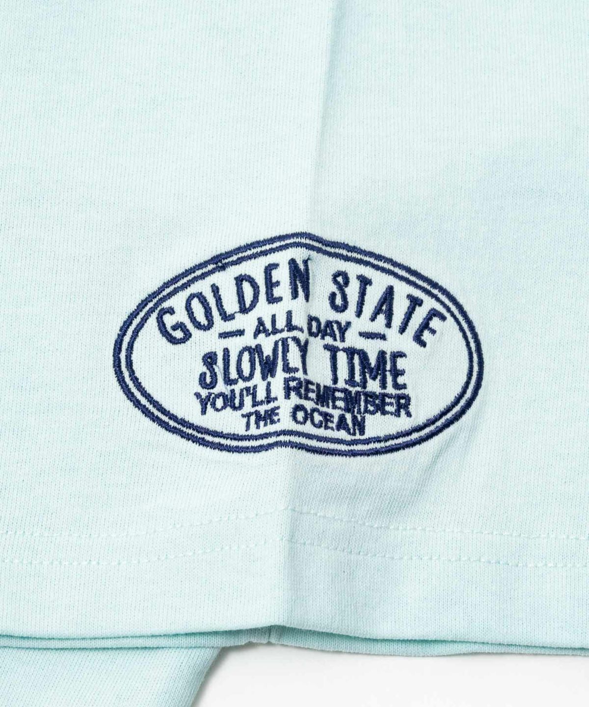 UNDERWRAPS デニム貼り付けスリットビッグTシャツ レディース ネコポス 対応商品