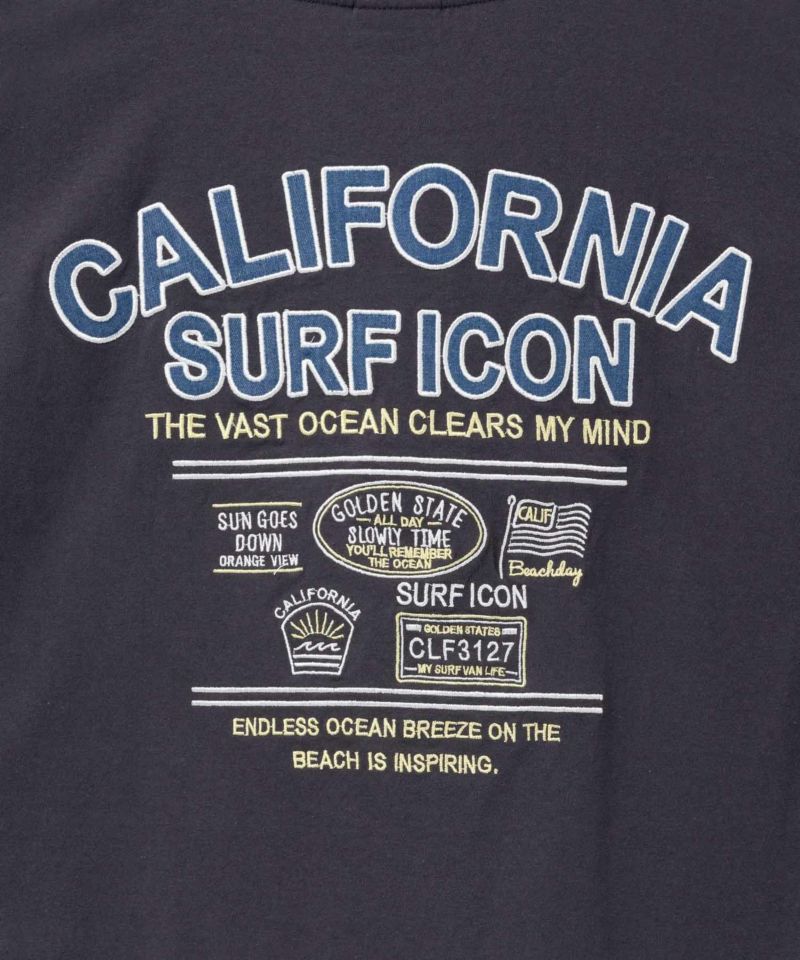 UNDERWRAPS デニム貼り付けスリットビッグTシャツ レディース メール便 対応商品商品画像-31