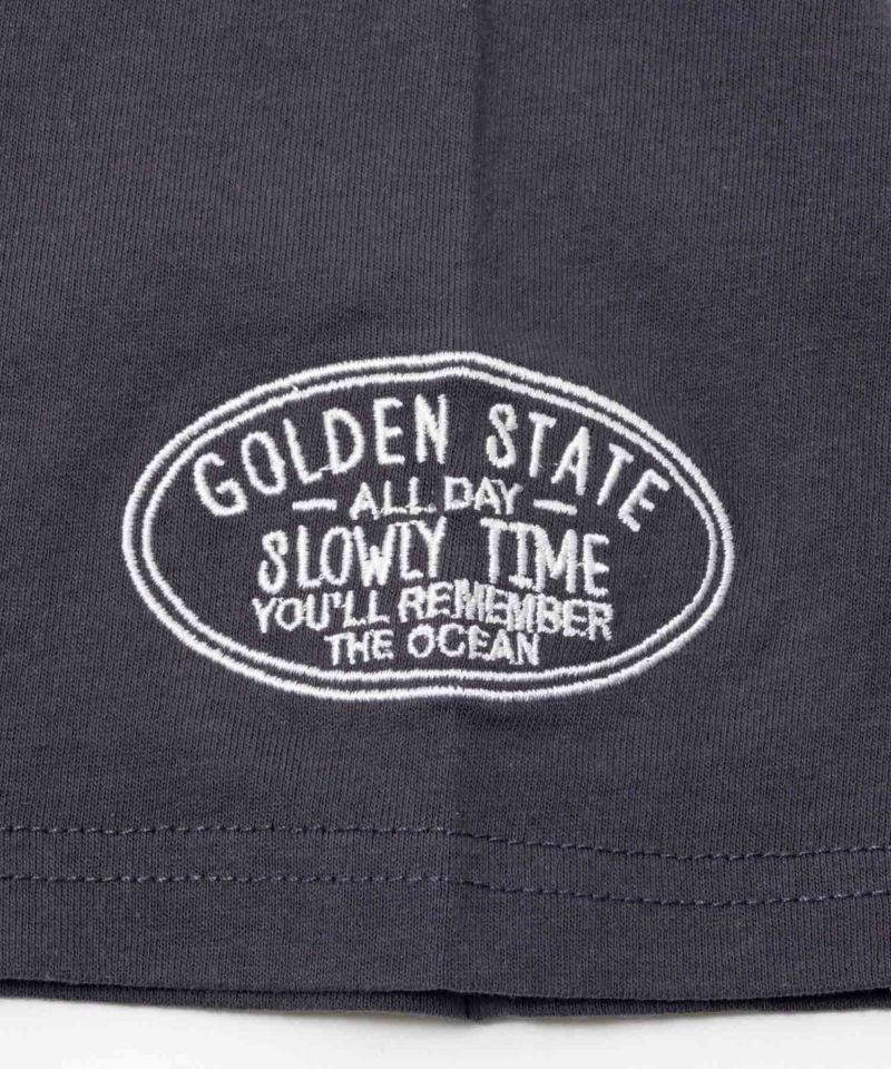 UNDERWRAPS デニム貼り付けスリットビッグTシャツ レディース メール便 対応商品商品画像-32