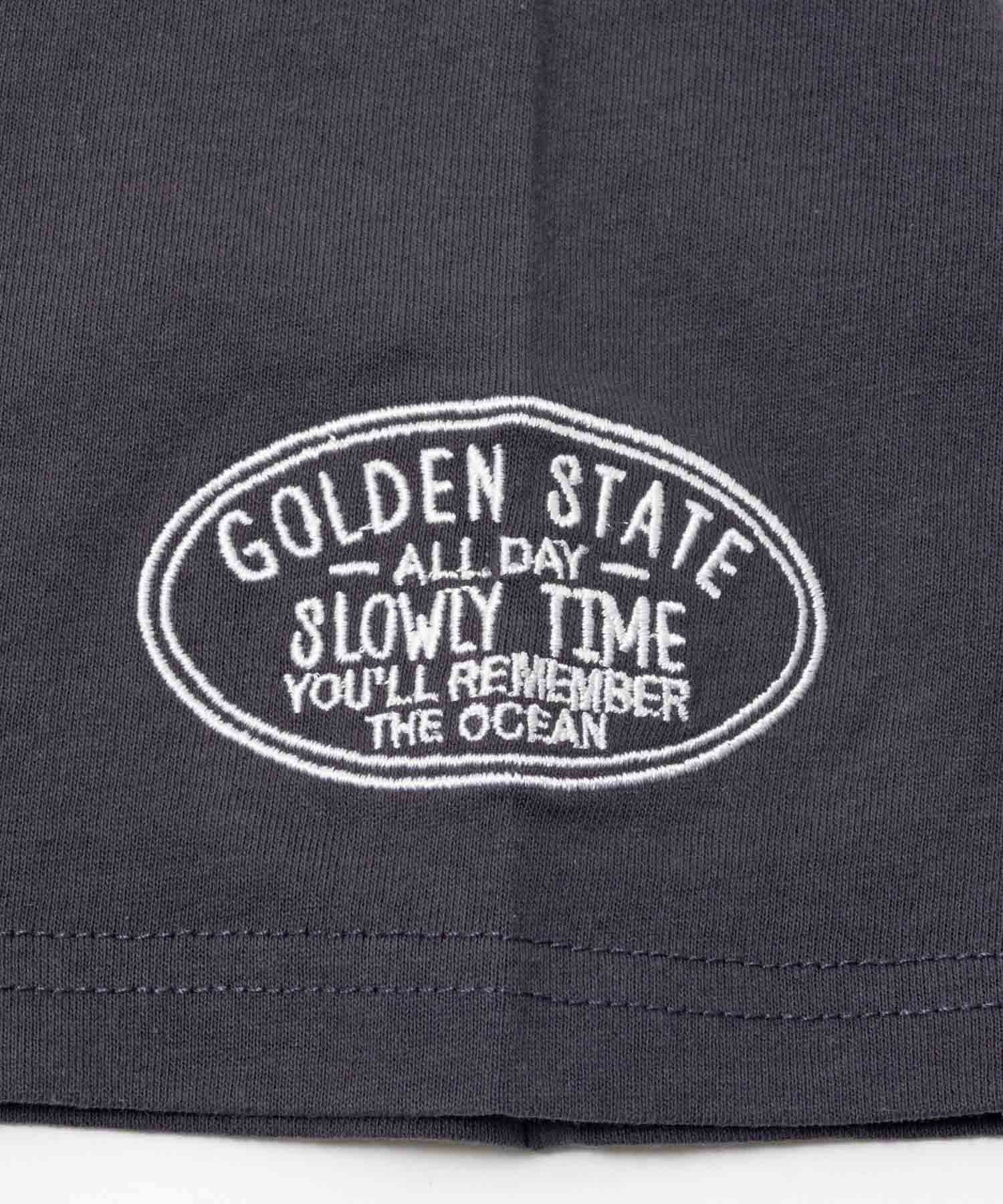 UNDERWRAPS デニム貼り付けスリットビッグTシャツ レディース ネコポス 対応商品