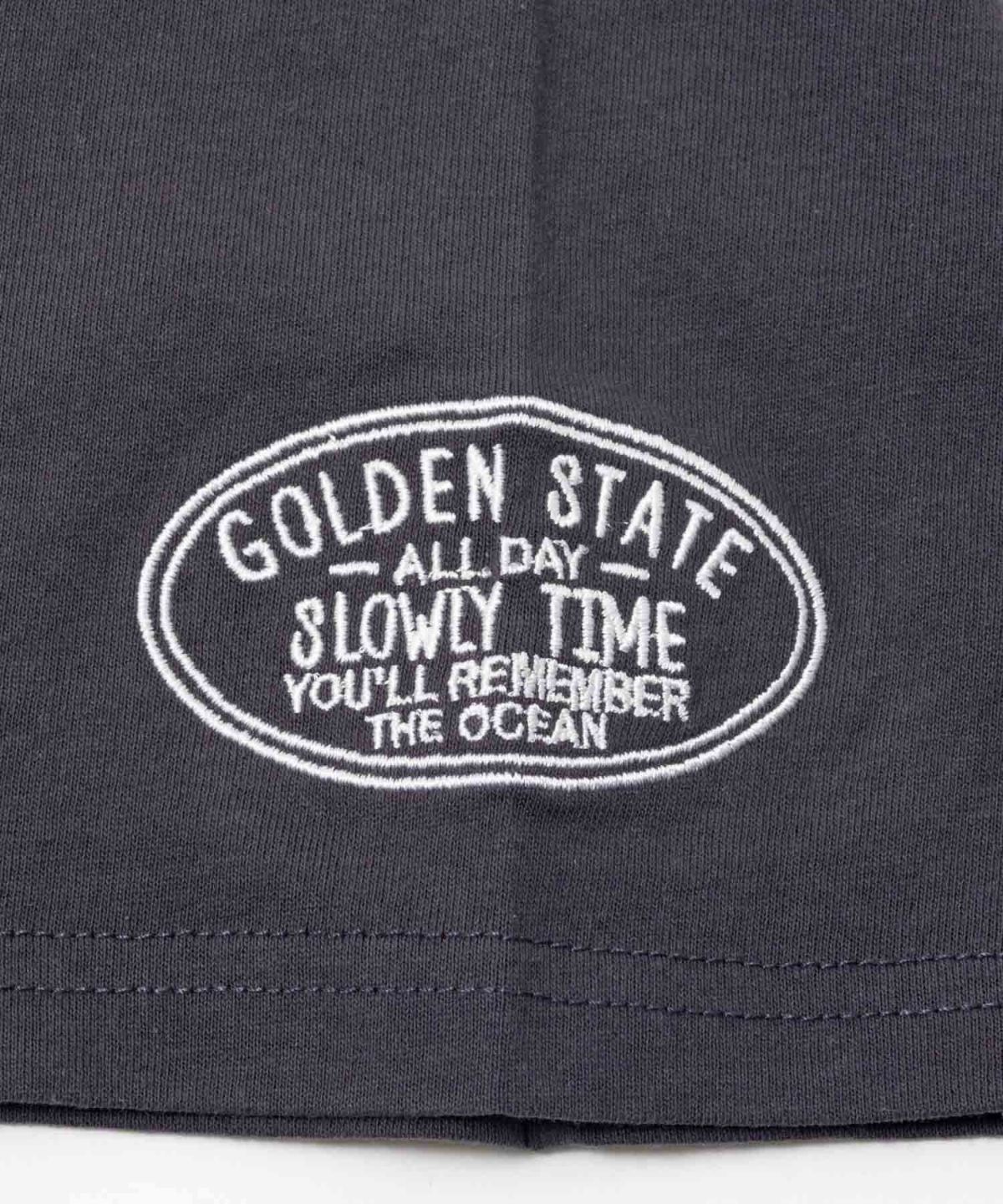 UNDERWRAPS デニム貼り付けスリットビッグTシャツ レディース ネコポス 対応商品