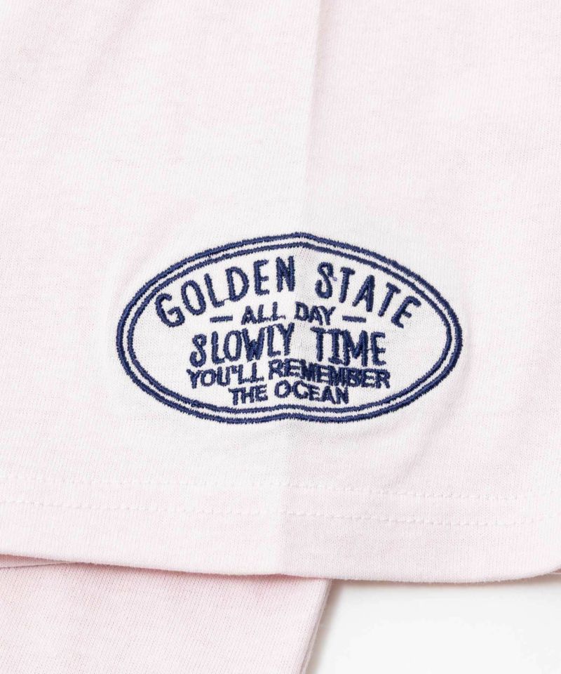 UNDERWRAPS デニム貼り付けスリットビッグTシャツ レディース メール便 対応商品商品画像-35