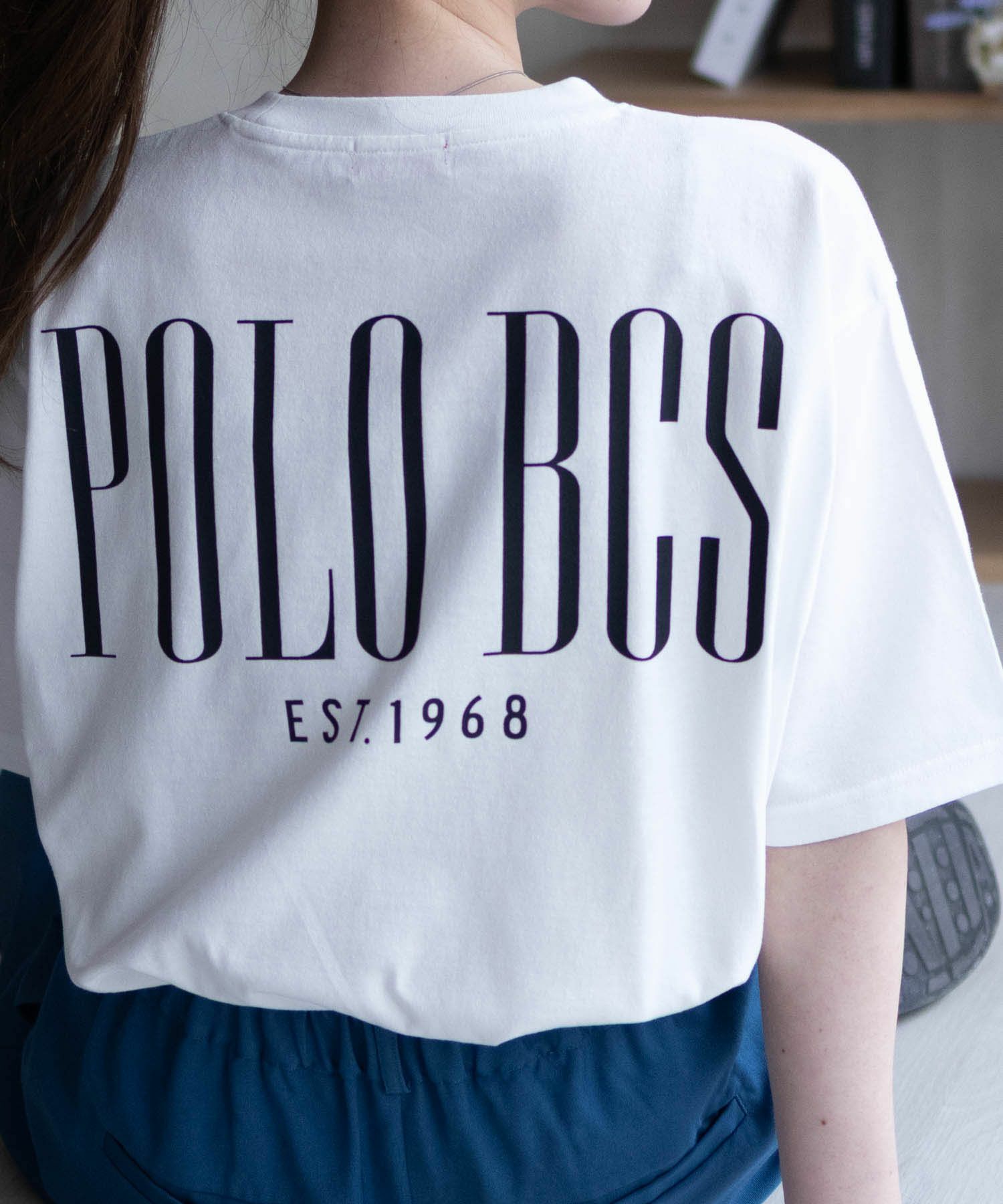 POLO BCS バックロゴプリントTシャツ レディース ネコポス 対応商品