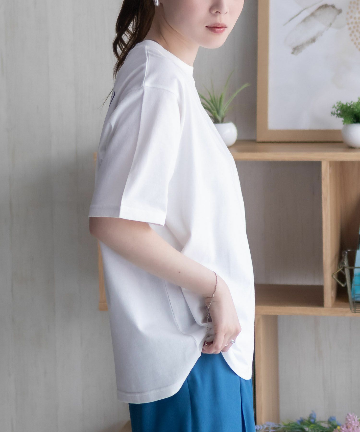 POLO BCS バックロゴプリントTシャツ レディース メール便 対応商品商品画像-8