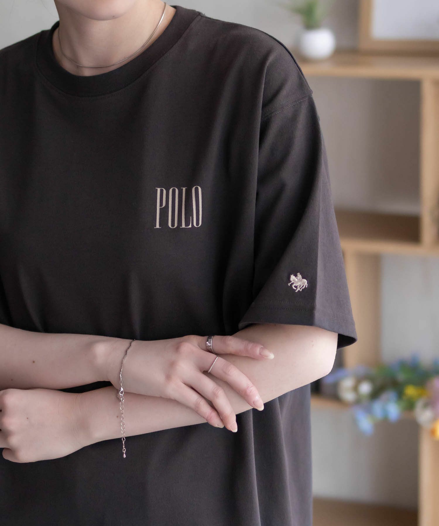 POLO BCS  バックロゴプリントTシャツ レディース メール便 対応商品商品サムネイル-11