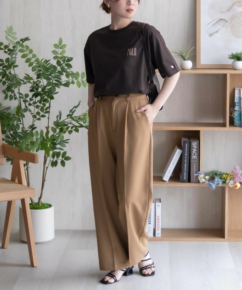 POLO BCS バックロゴプリントTシャツ レディース メール便 対応商品商品画像-15