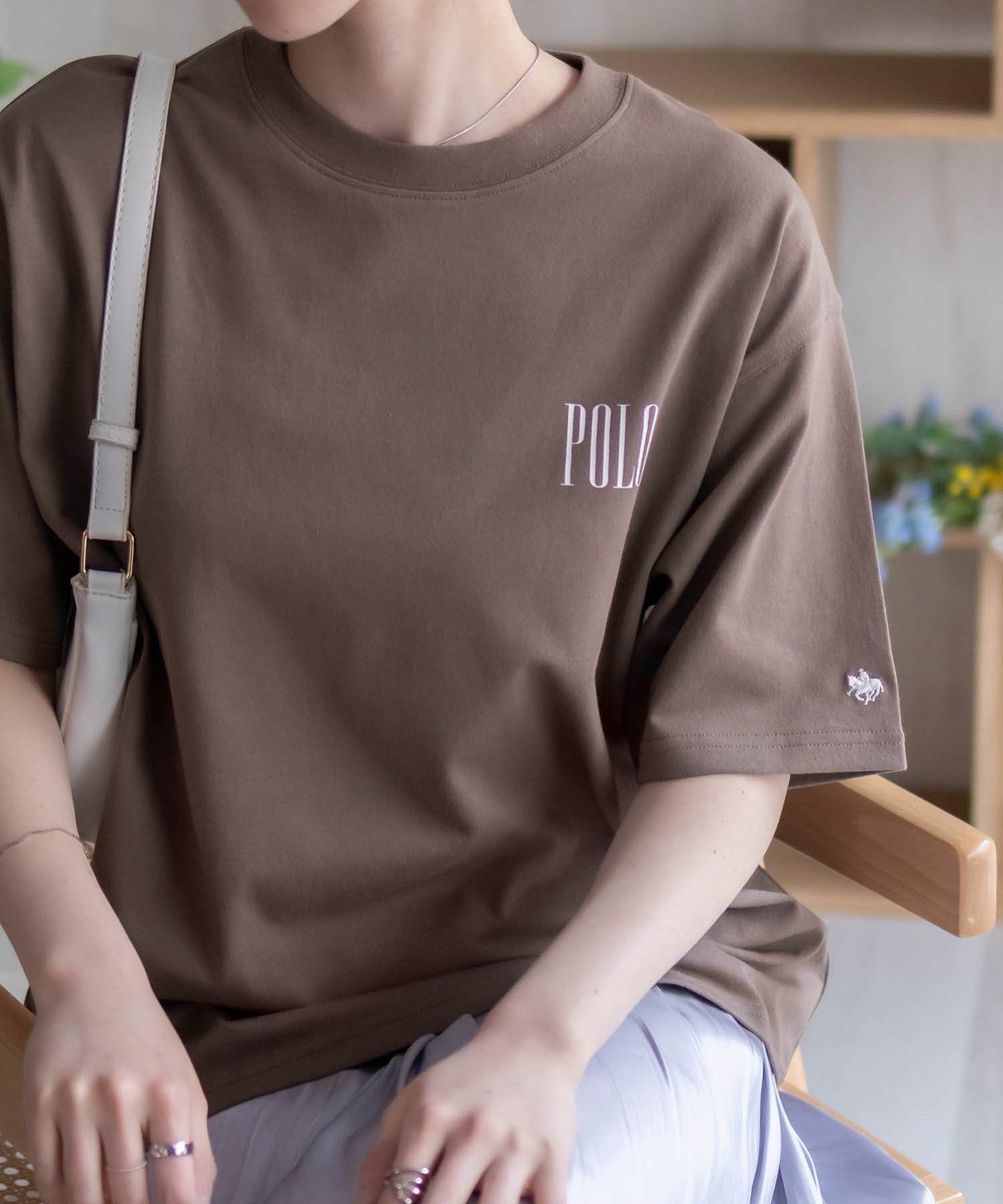 POLO BCS バックロゴプリントTシャツ レディース ネコポス 対応商品