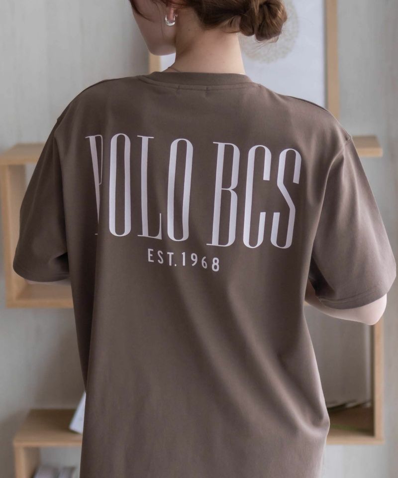 POLO BCS バックロゴプリントTシャツ レディース メール便 対応商品商品画像-17