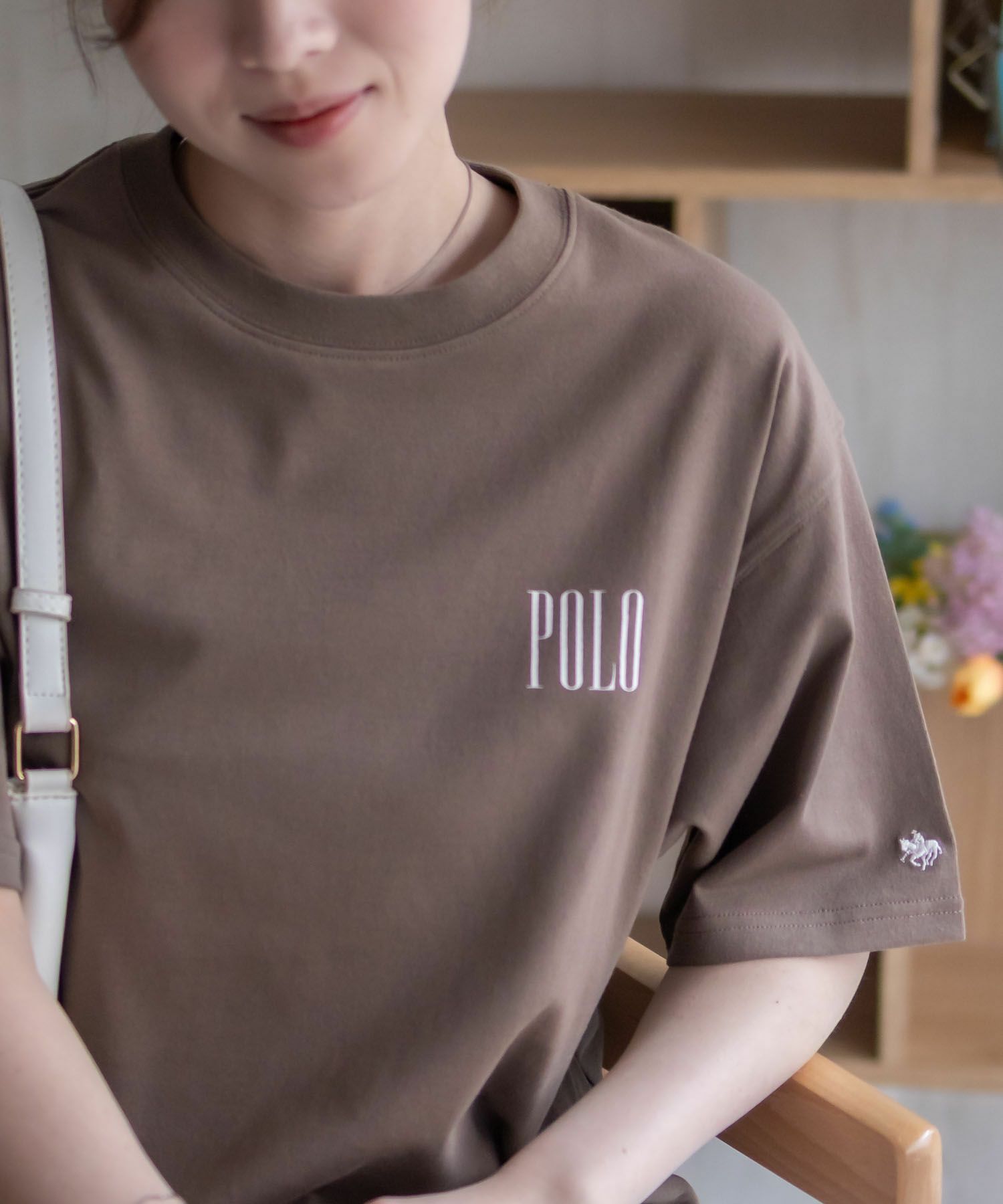 POLO BCS バックロゴプリントTシャツ レディース メール便 対応商品商品サムネイル-18