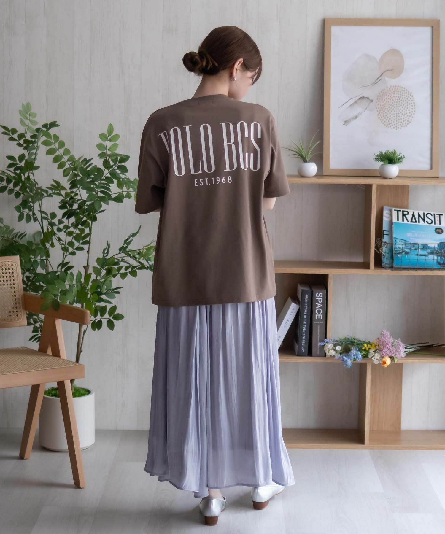 POLO BCS バックロゴプリントTシャツ レディース メール便 対応商品商品画像-38