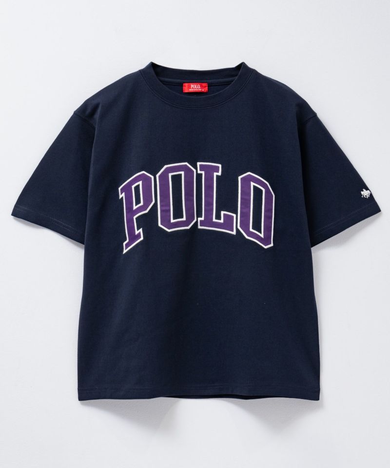 POLO BCS ワッペンクロップドTシャツ レディース メール便 対応商品商品画像-1