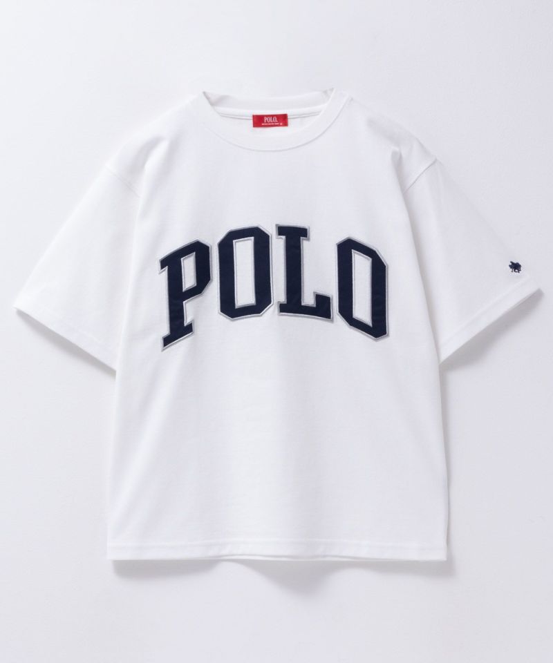 POLO BCS ワッペンクロップドTシャツ レディース メール便 対応商品商品画像-3