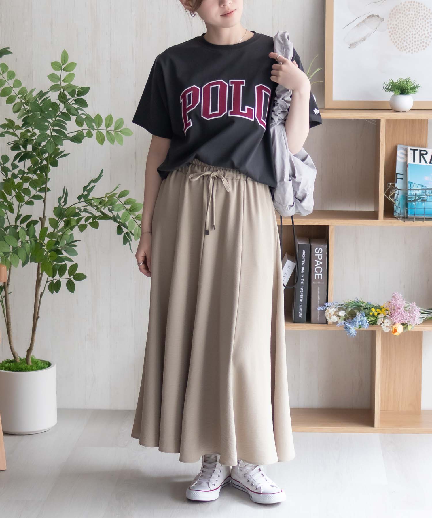 POLO BCS  ワッペンクロップドTシャツ レディース メール便 対応商品商品画像-10