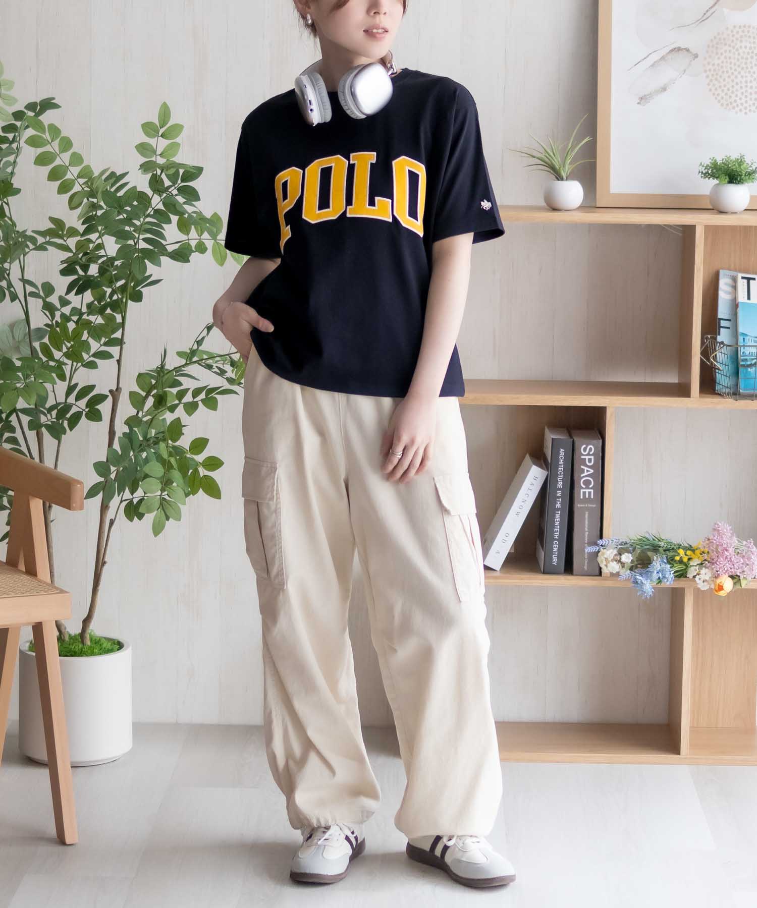 POLO BCS  ワッペンクロップドTシャツ レディース メール便 対応商品商品サムネイル-13