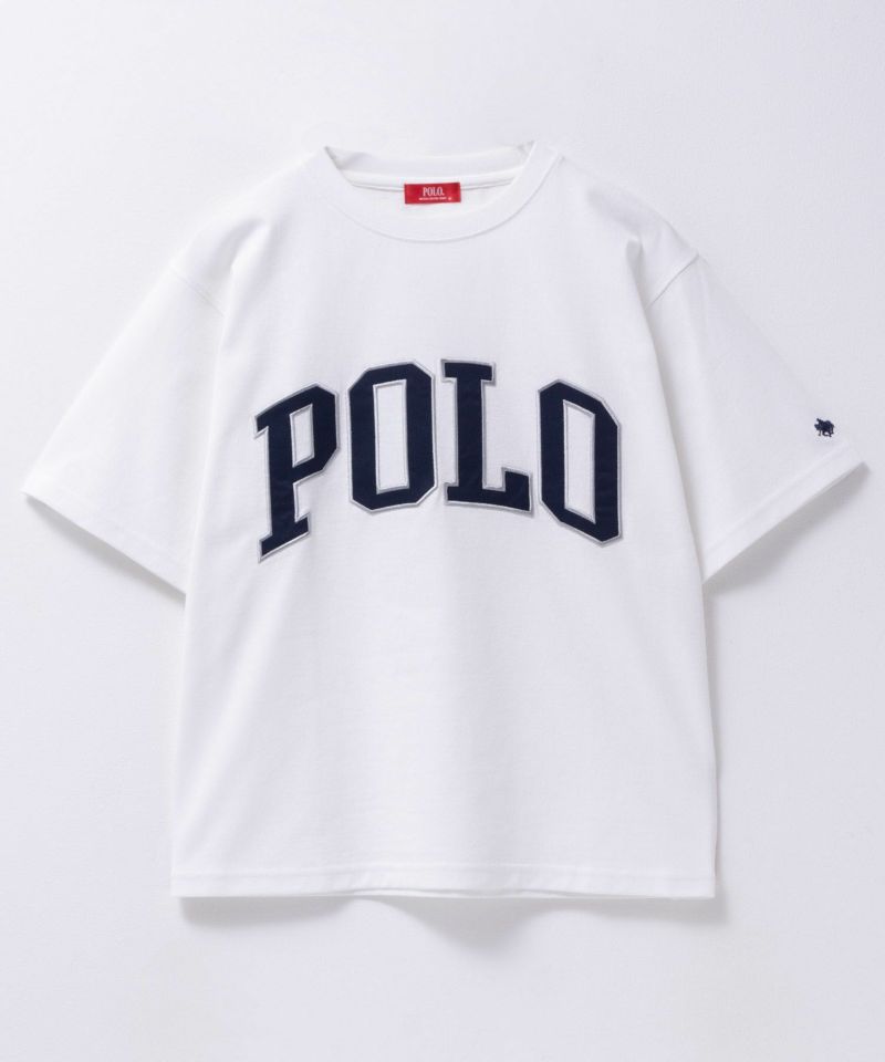 POLO BCS ワッペンクロップドTシャツ レディース
