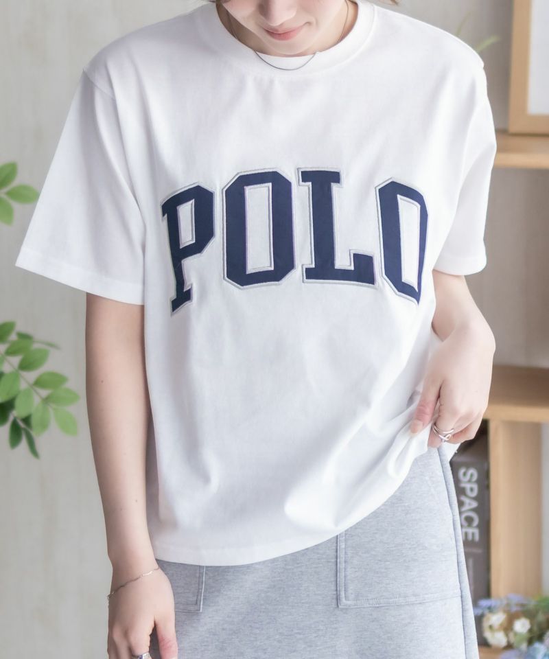 POLO BCS ワッペンクロップドTシャツ レディース メール便 対応商品商品画像-26