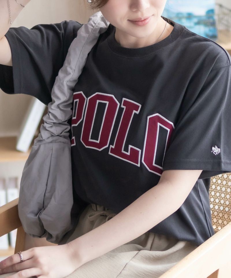 POLO BCS ワッペンクロップドTシャツ レディース メール便 対応商品商品画像-31