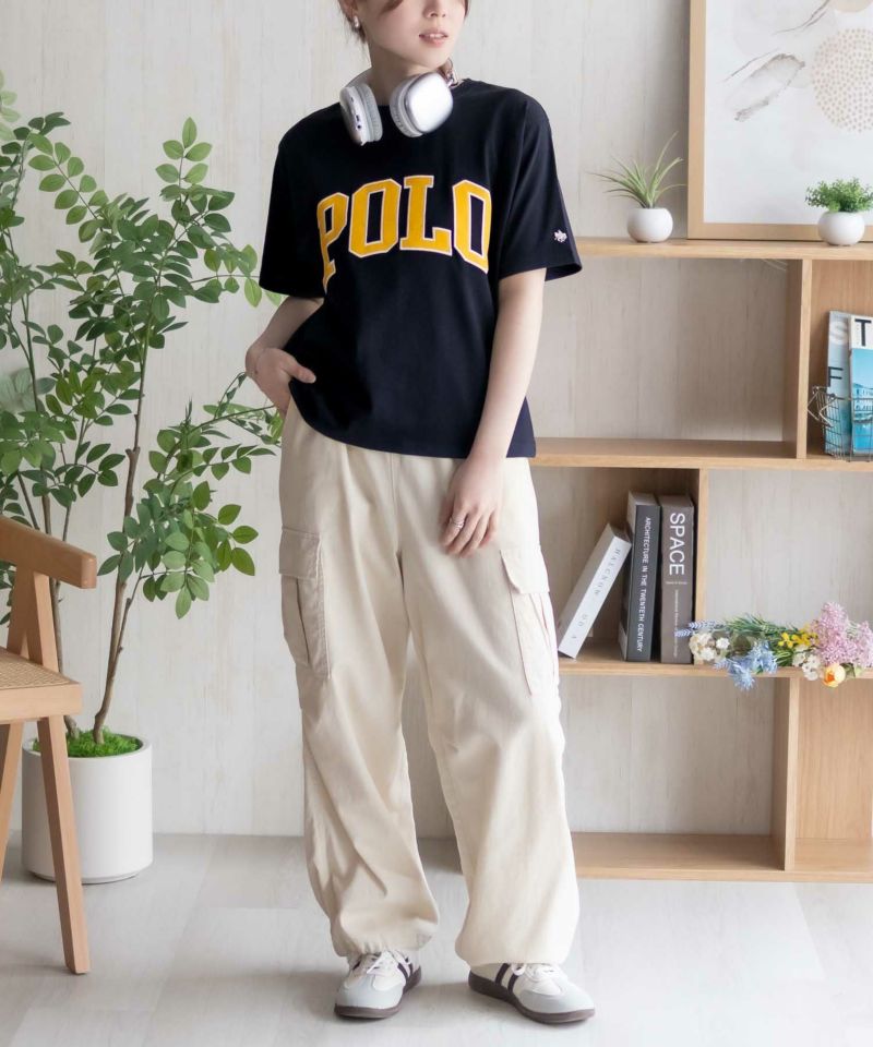 POLO BCS ワッペンクロップドTシャツ レディース メール便 対応商品商品画像-39