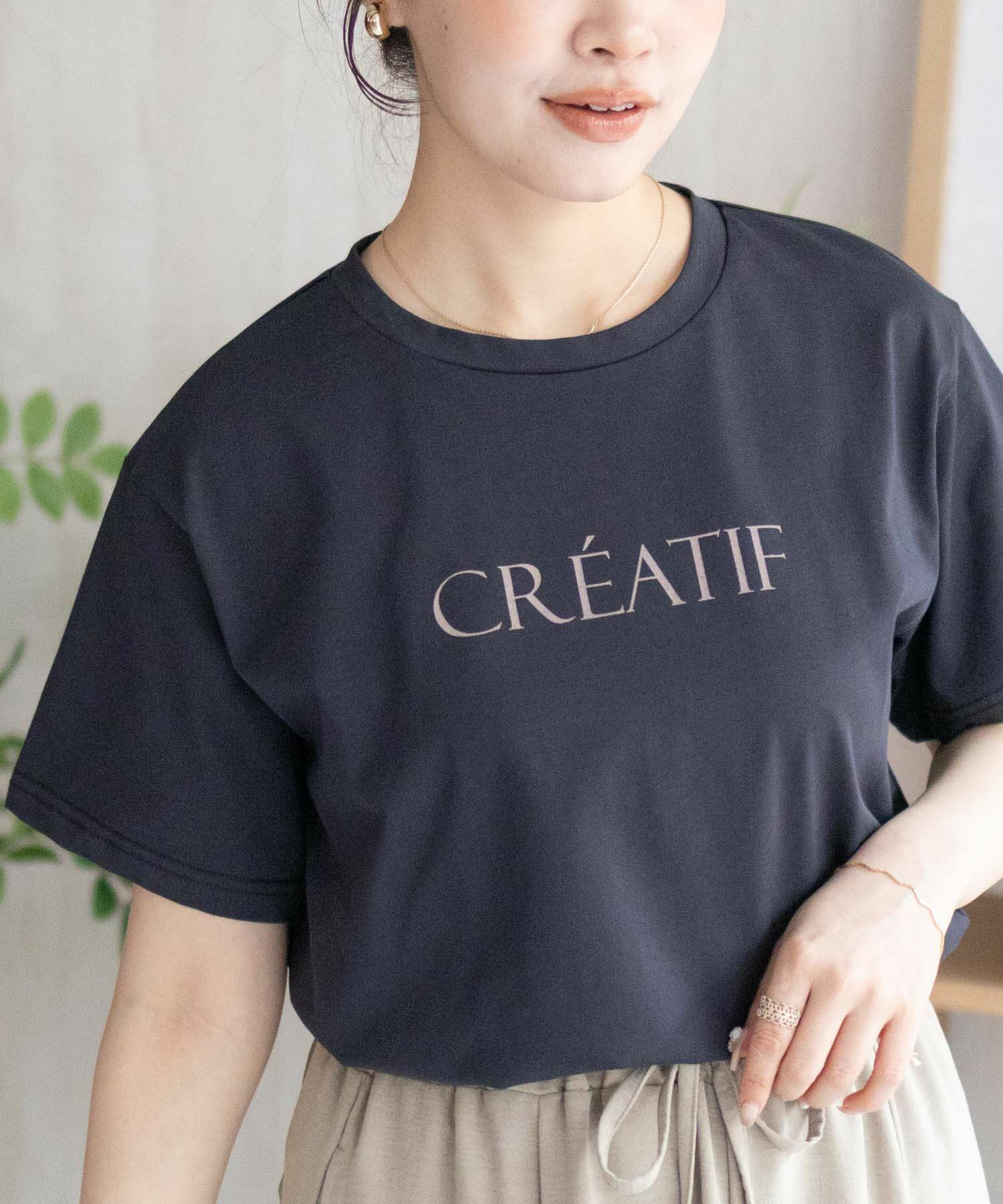 nAvy SARARI プリントTシャツ レディース メール便 対応商品商品画像-4