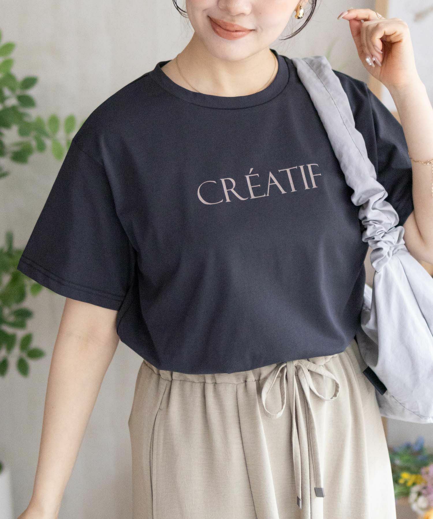 nAvy SARARI  プリントTシャツ レディース メール便 対応商品商品サムネイル-5