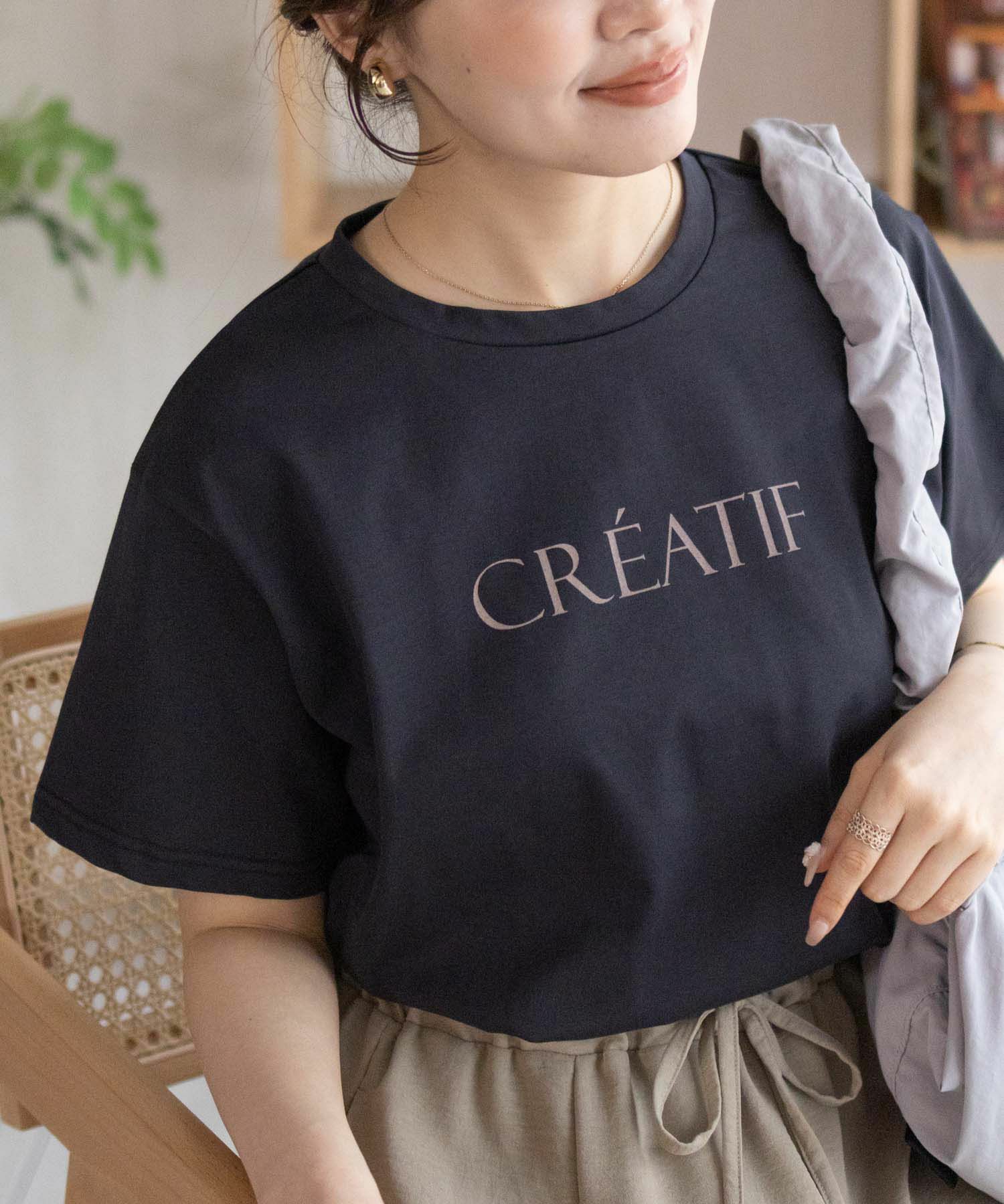 nAvy SARARI プリントTシャツ レディース メール便 対応商品商品画像-6