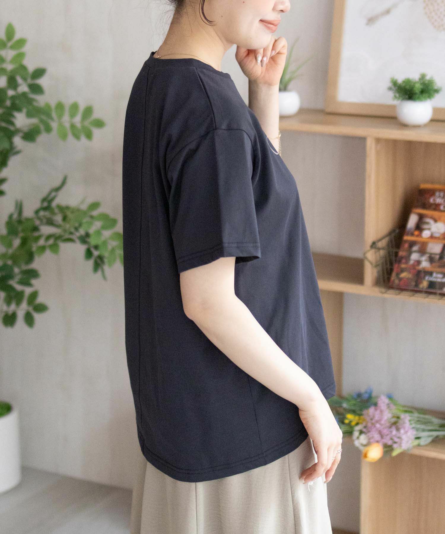 nAvy SARARI プリントTシャツ レディース メール便 対応商品商品画像-7