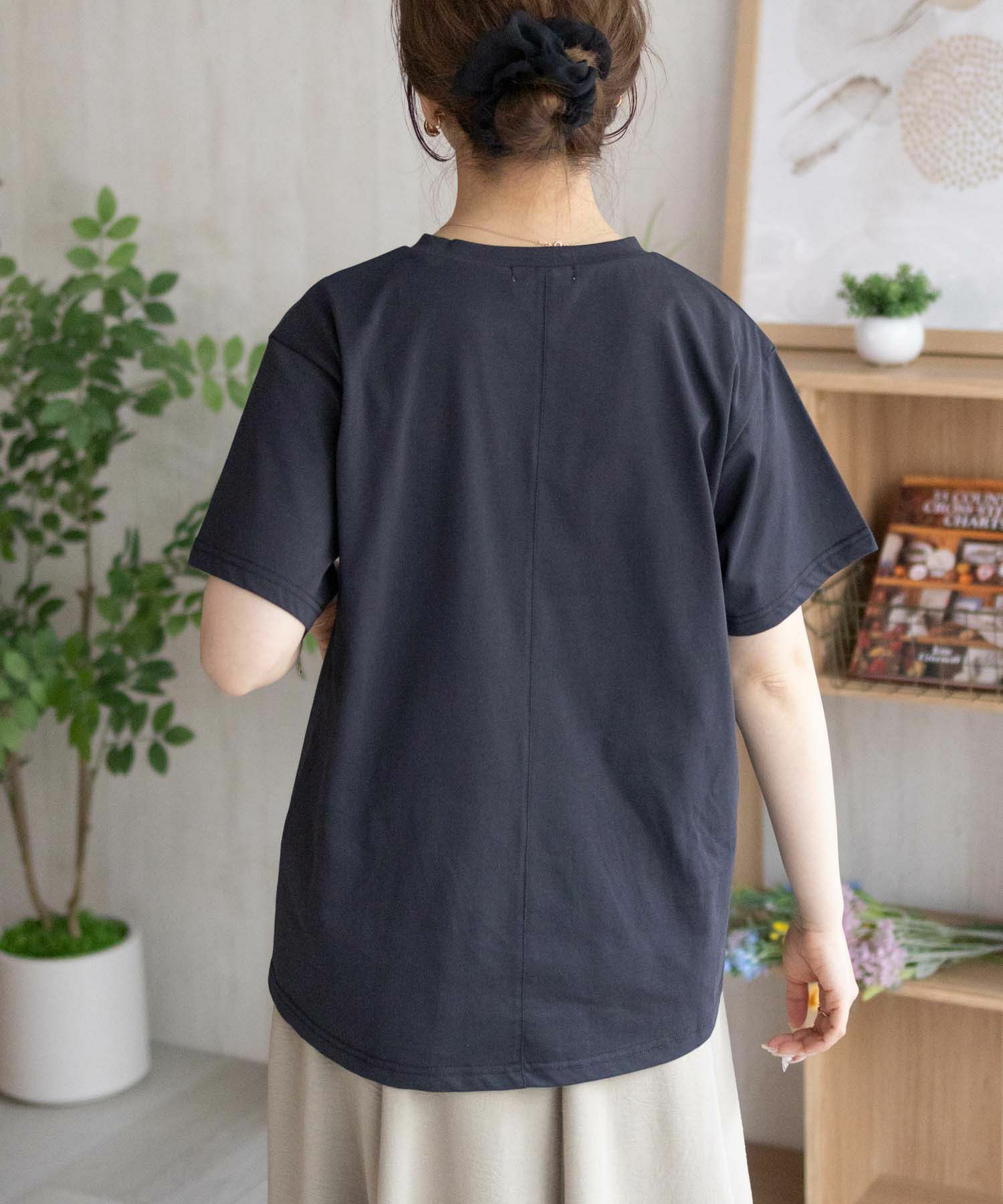 nAvy SARARI  プリントTシャツ レディース メール便 対応商品商品サムネイル-8