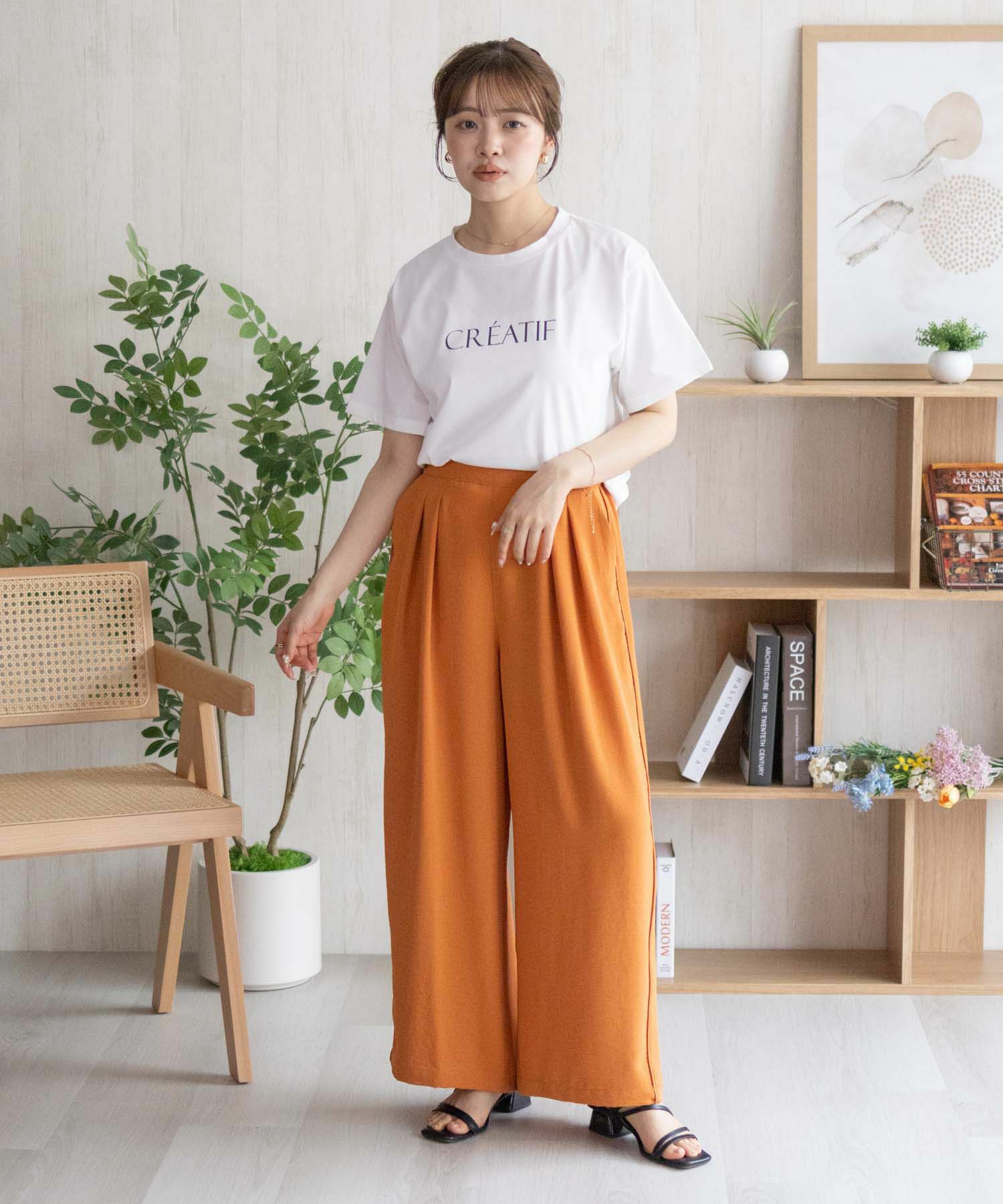 nAvy SARARI  プリントTシャツ レディース メール便 対応商品商品サムネイル-29