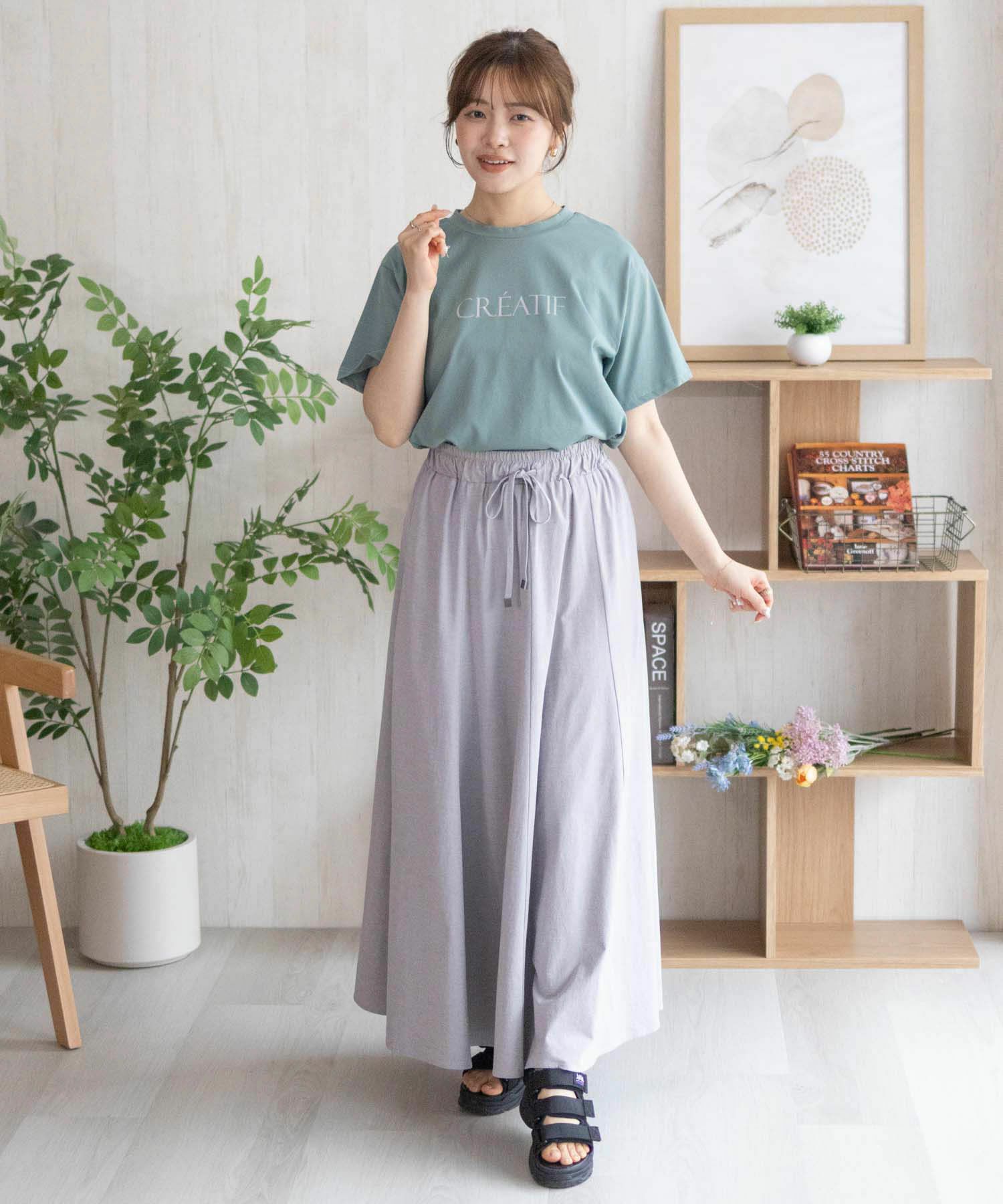 nAvy SARARI プリントTシャツ レディース ネコポス 対応商品