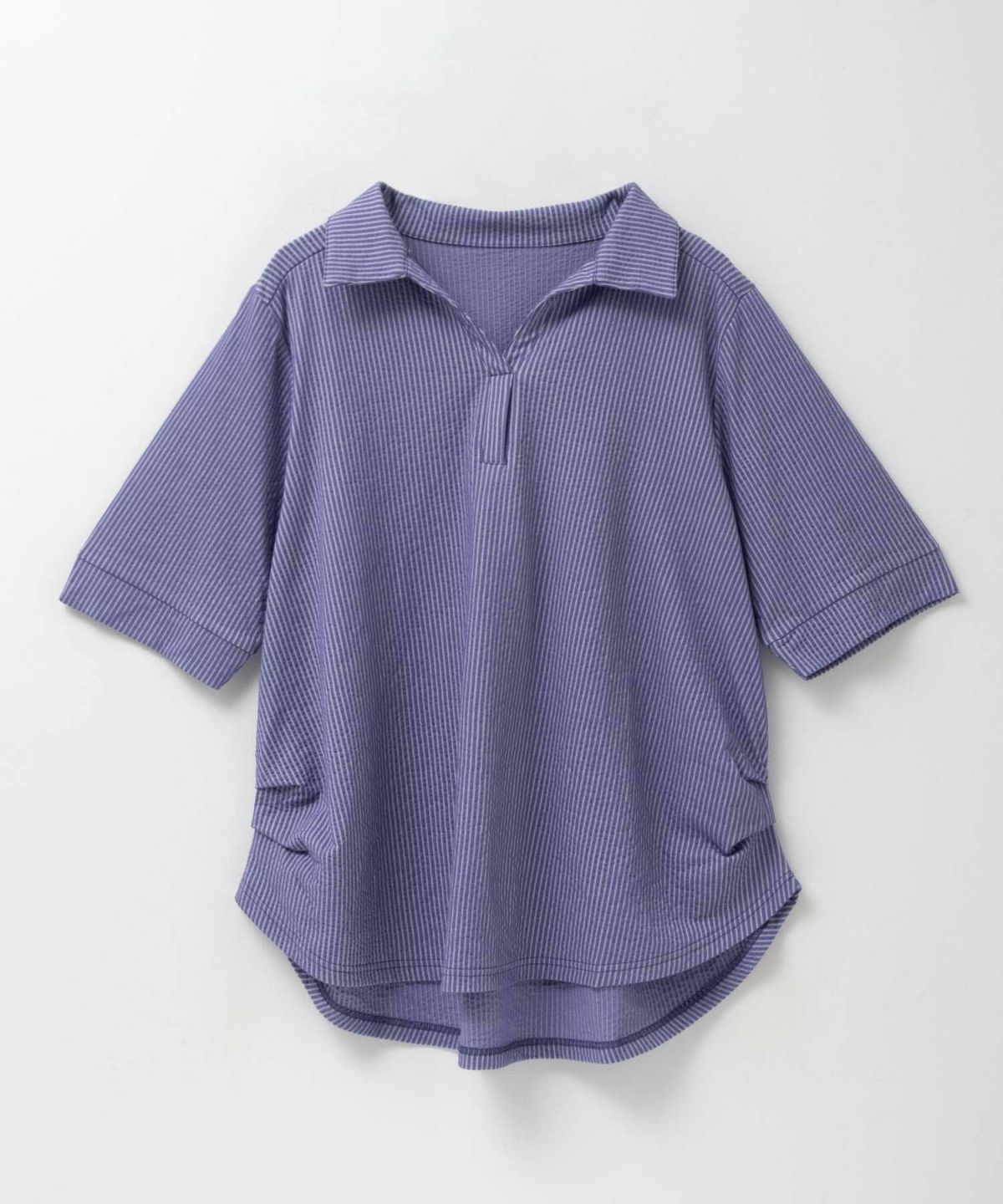 nAvy 襟付きスキッパープルオーバー レディース