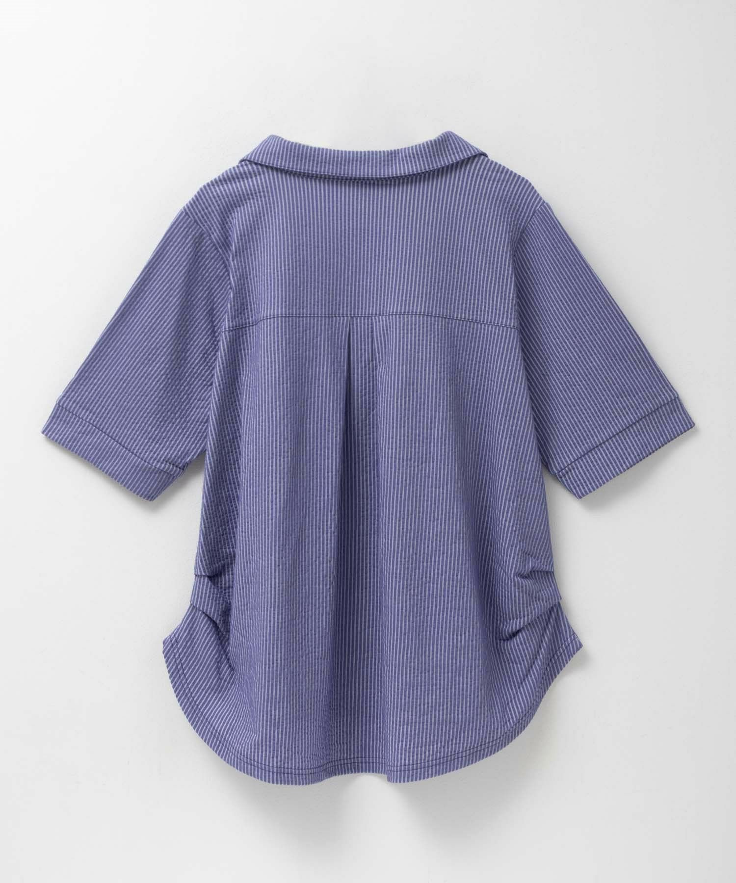 nAvy 襟付きスキッパープルオーバー レディース