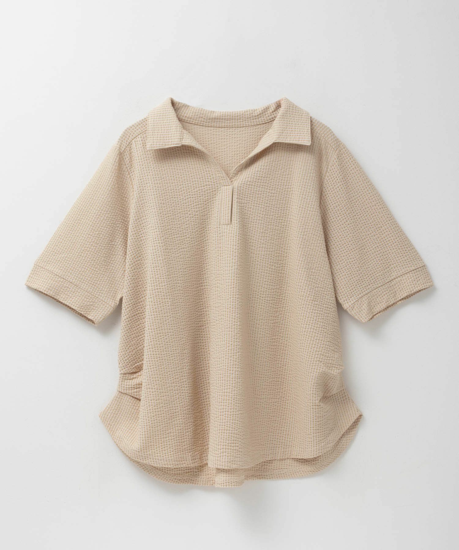 nAvy 襟付きスキッパープルオーバー レディース商品画像-25