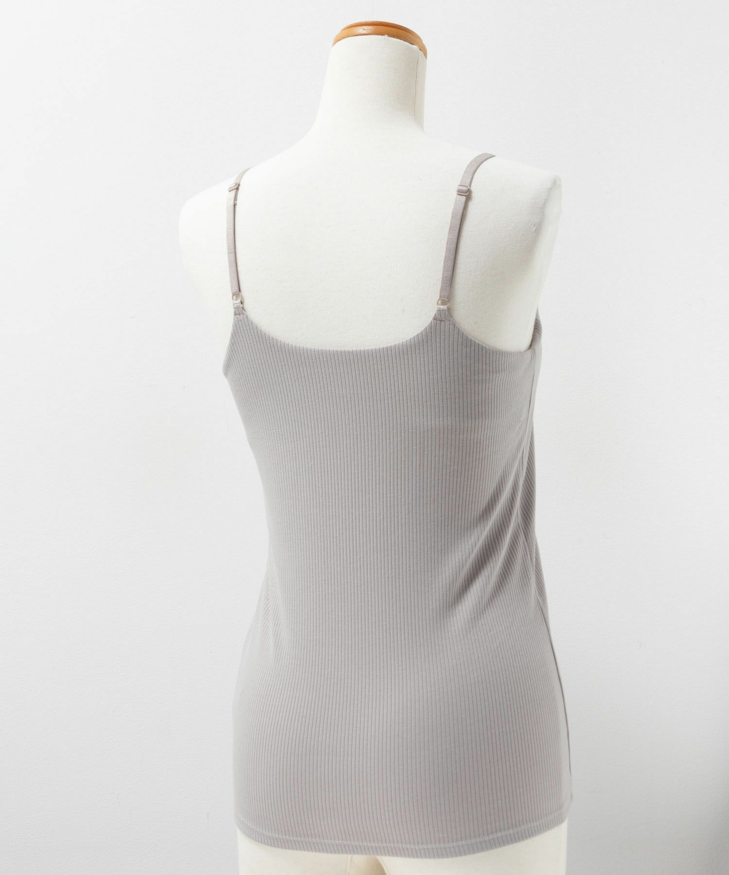 nAvy ハピ楽 カップ付きリブキャミソール レディース商品画像-26