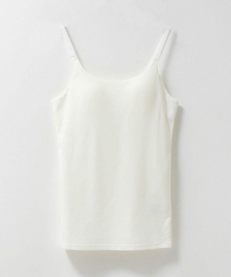 nAvy ハピ楽 カップ付きリブキャミソール レディース商品画像-27