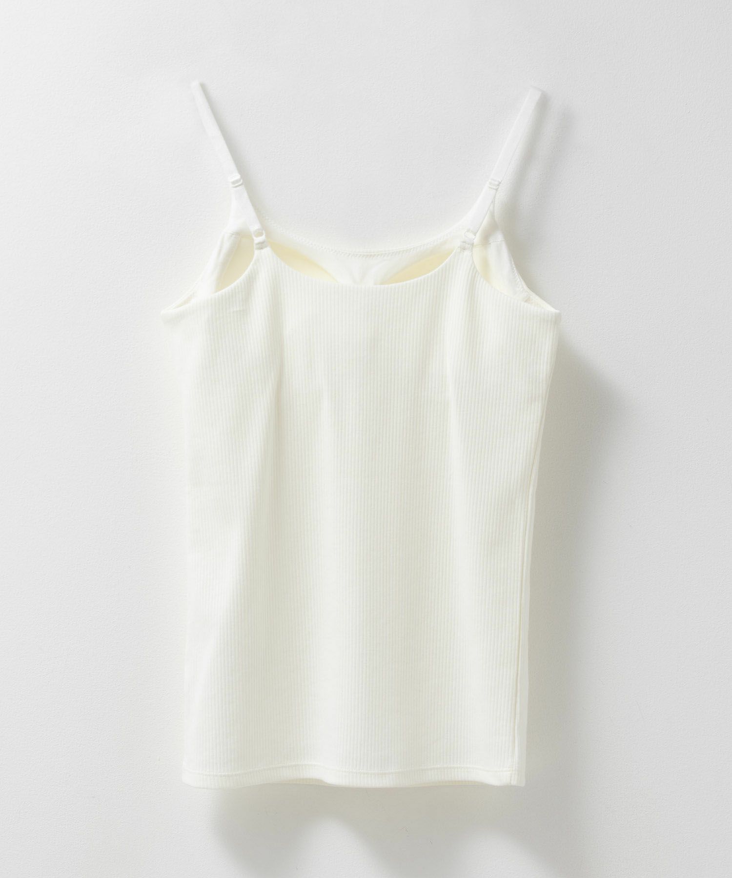 nAvy ハピ楽 カップ付きリブキャミソール レディース商品画像-28