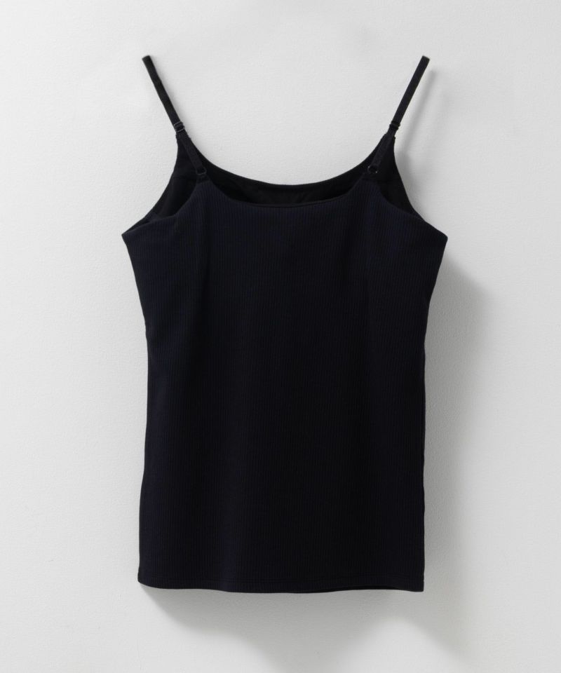 nAvy ハピ楽 カップ付きリブキャミソール レディース商品画像-30