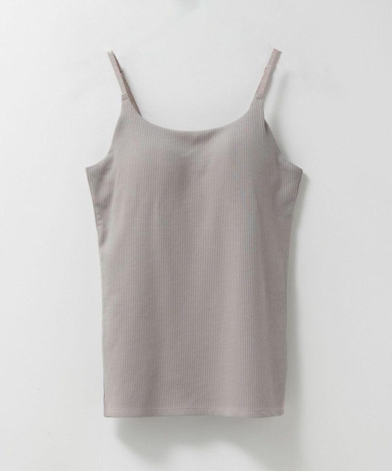 nAvy ハピ楽 カップ付きリブキャミソール レディース商品画像-31