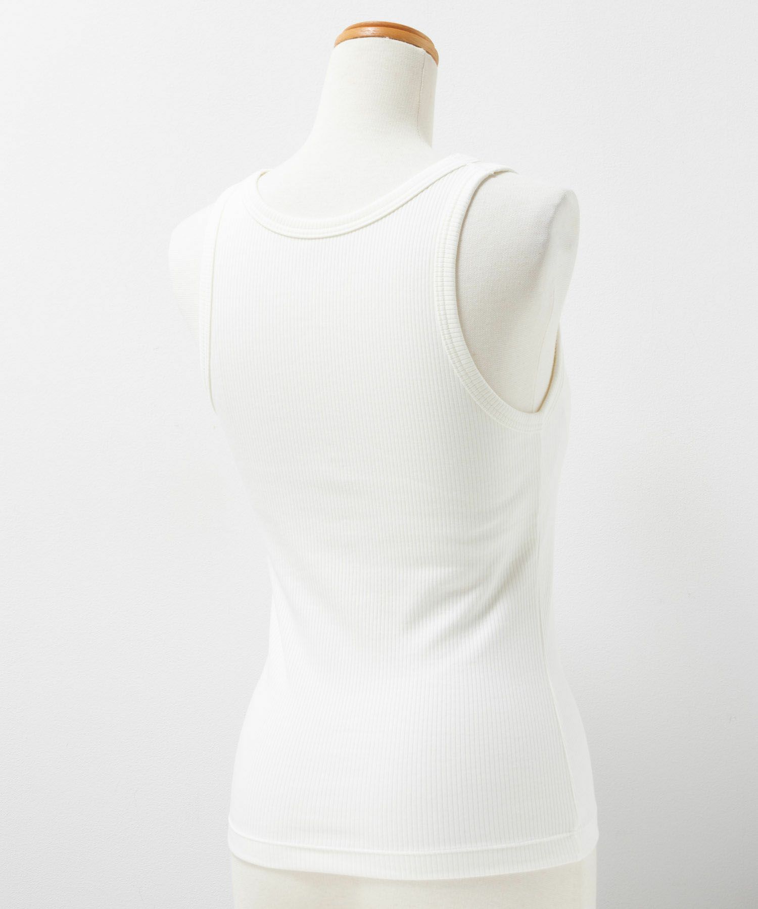 nAvy ハピ楽 カップ付きリブアメスリタンクトップ レディース