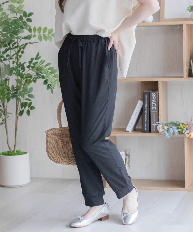 [期間限定価格]nAvy SARARI  ジョガーパンツ レディース商品画像-2