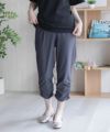 nAvy SARARI  裾シャーリング7分丈パンツ レディース商品サムネイル-11
