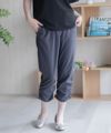 nAvy SARARI 裾シャーリング7分丈パンツ レディース商品サムネイル-12
