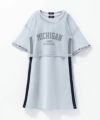 RICH MIX ポンチ素材 メッシュアンサンブルワンピース キッズ
