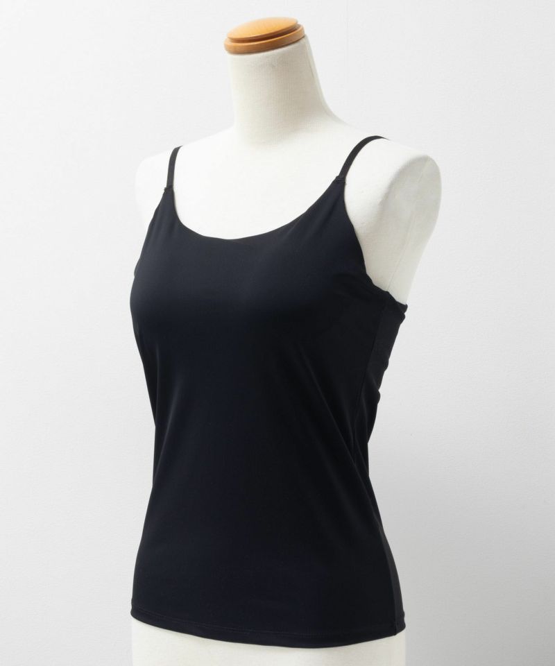 nAvy ハピ楽 カップ付きナイロンベア天スクエアキャミソール レディース商品画像-26