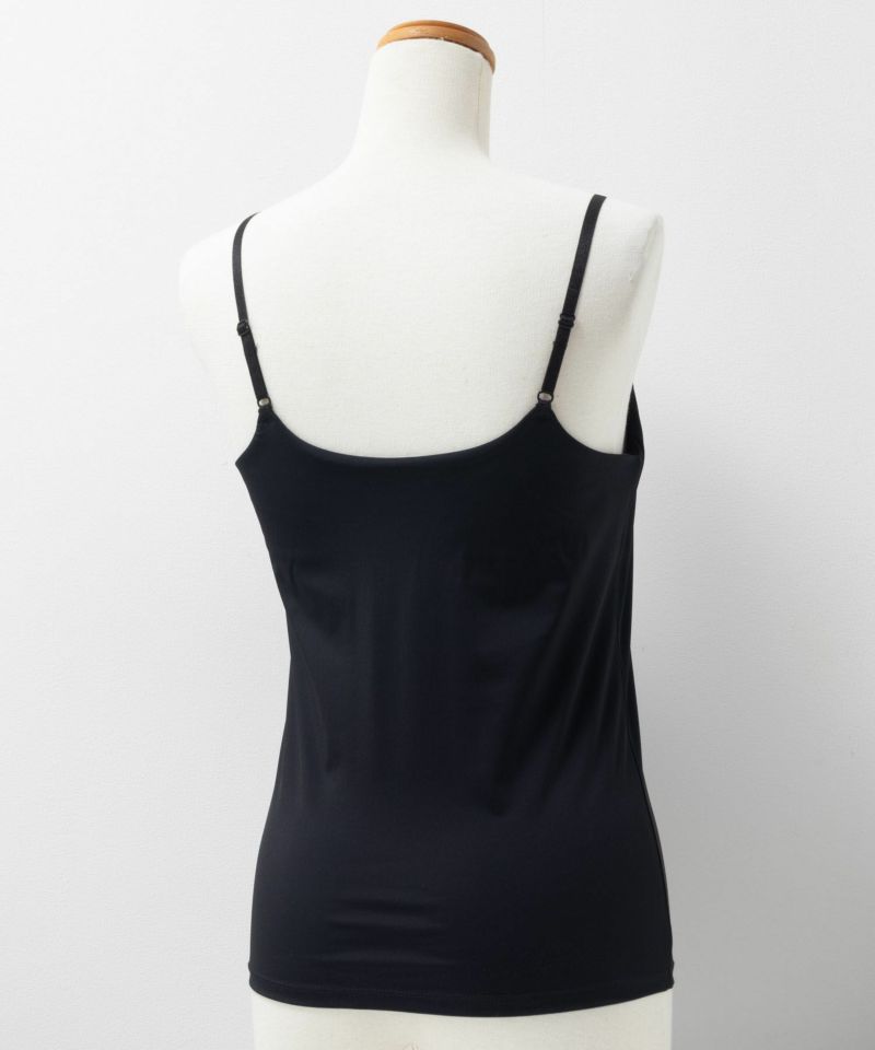 nAvy ハピ楽 カップ付きナイロンベア天スクエアキャミソール レディース商品画像-27