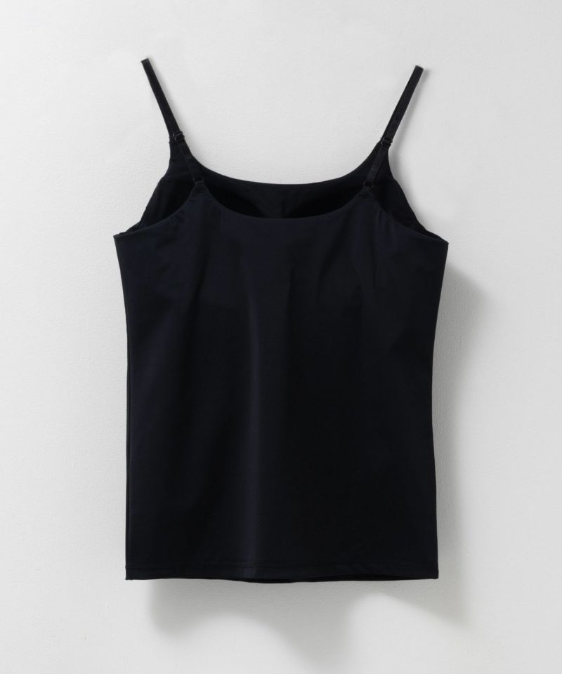 nAvy  ハピ楽 カップ付きナイロンベア天スクエアキャミソール レディース商品画像-33