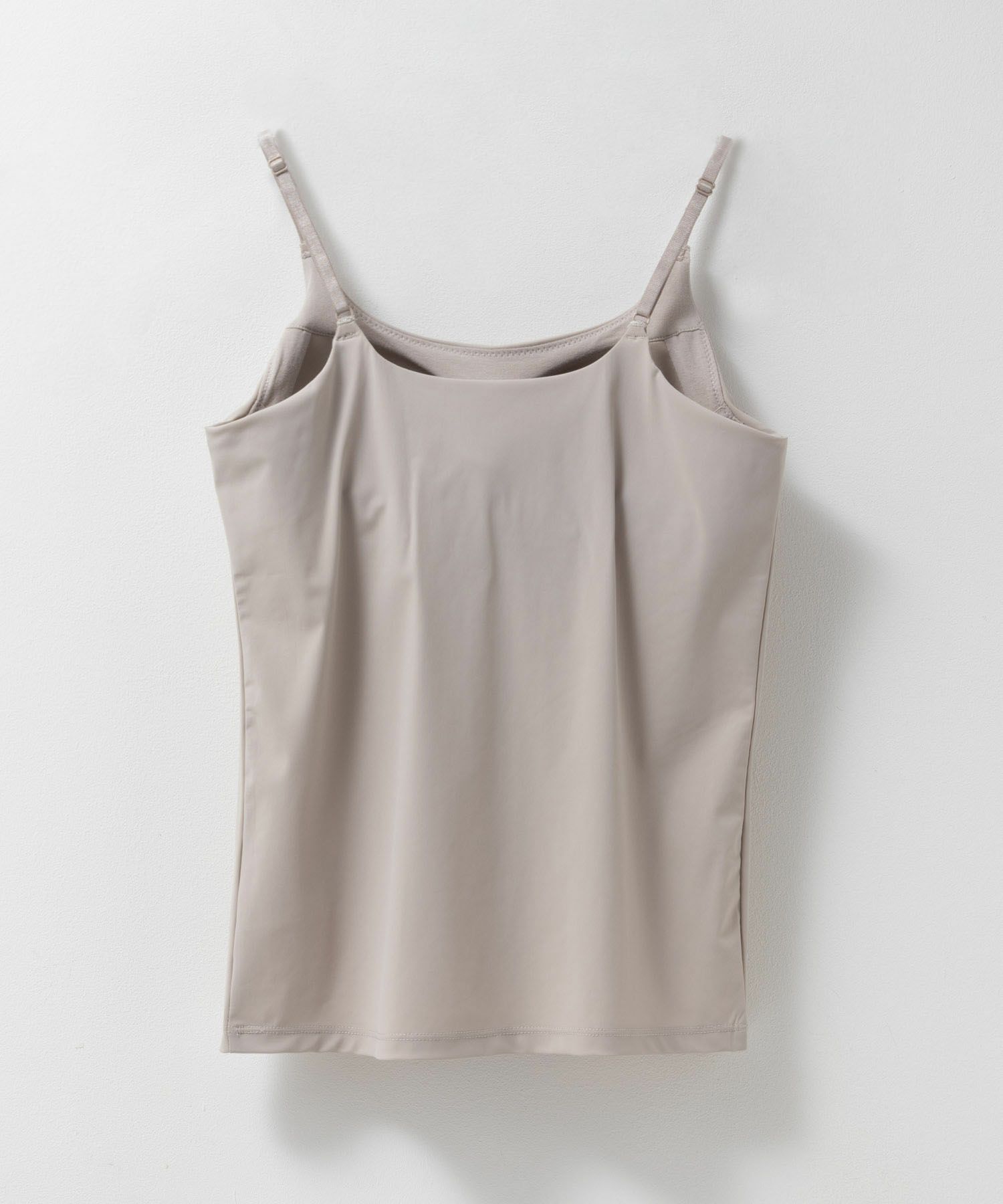 nAvy  ハピ楽 カップ付きナイロンベア天スクエアキャミソール レディース商品画像-35