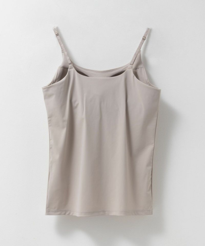 nAvy  ハピ楽 カップ付きナイロンベア天スクエアキャミソール レディース商品画像-35