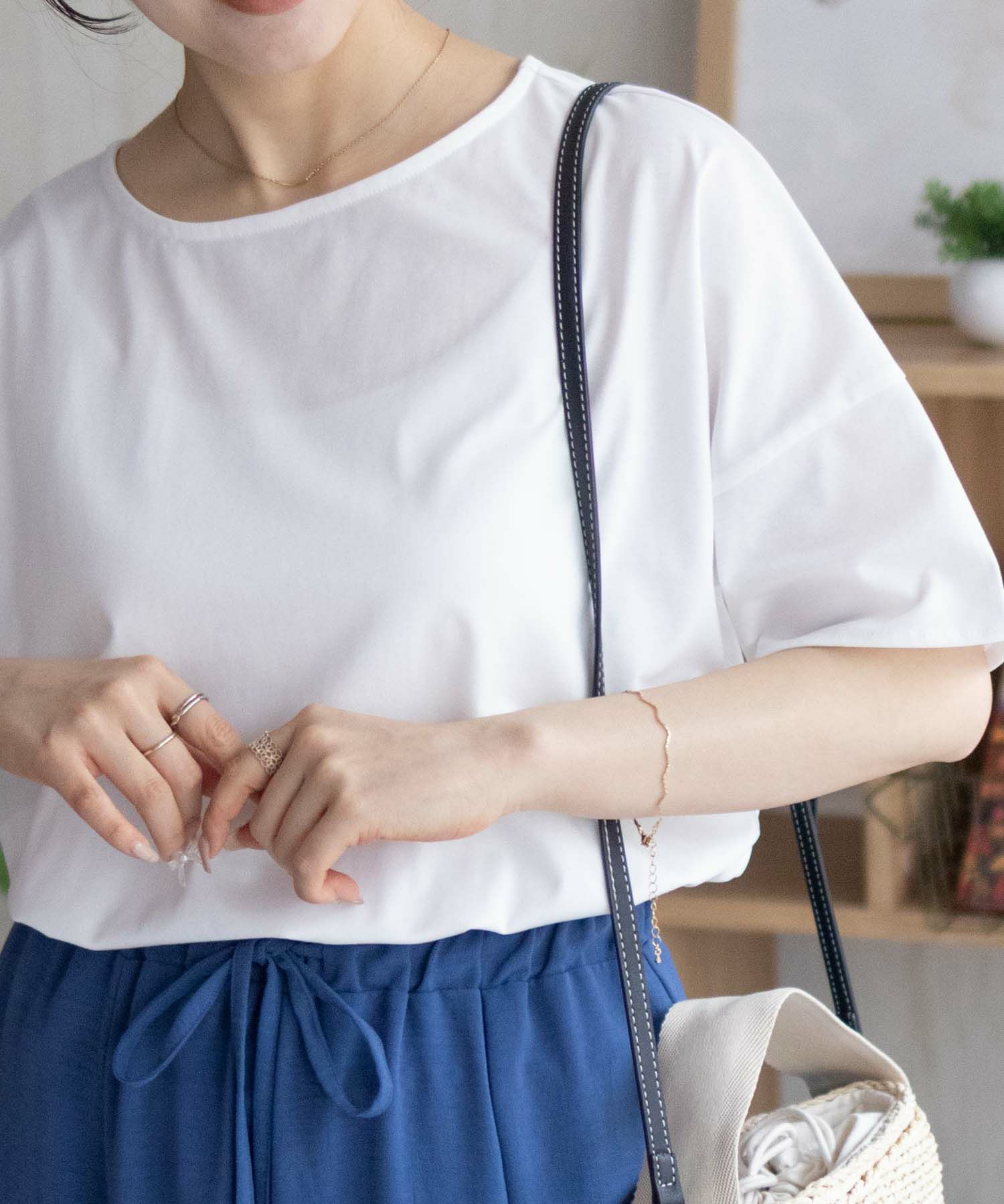 nAvy SARARI 切替ワイドプルオーバー レディース