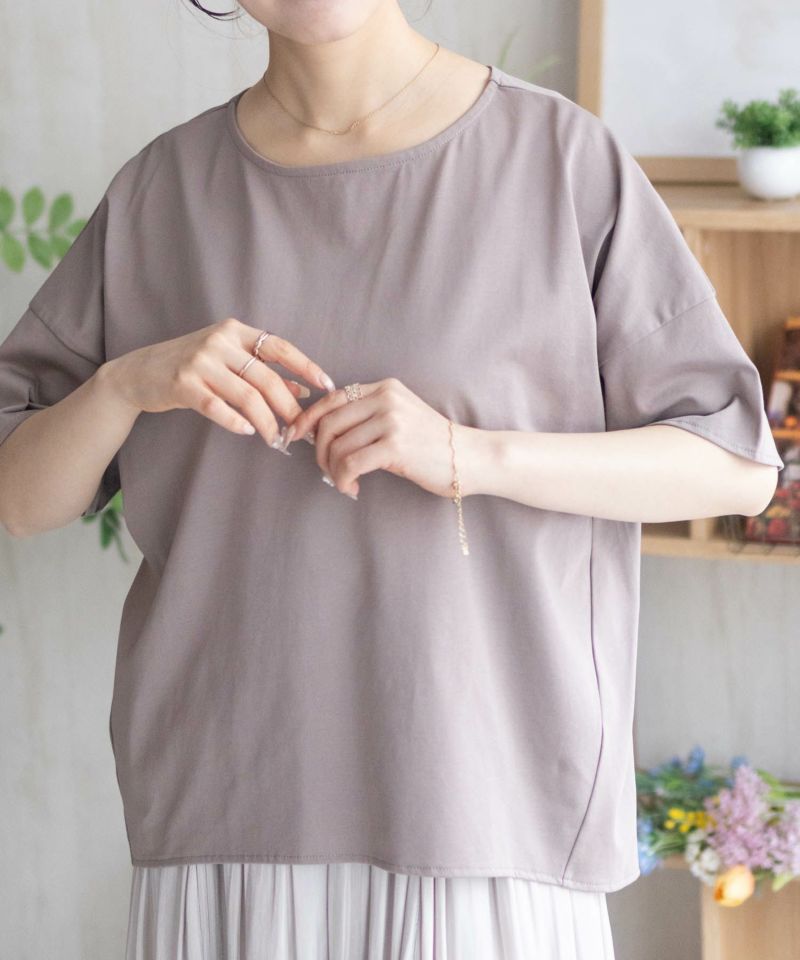 nAvy SARARI 切替ワイドプルオーバー レディース商品画像-14